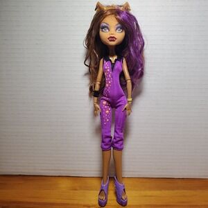 Monster High Ghoul's Night Out Clawdeen Wolf 2013 *Wearing Music Festival Outfit